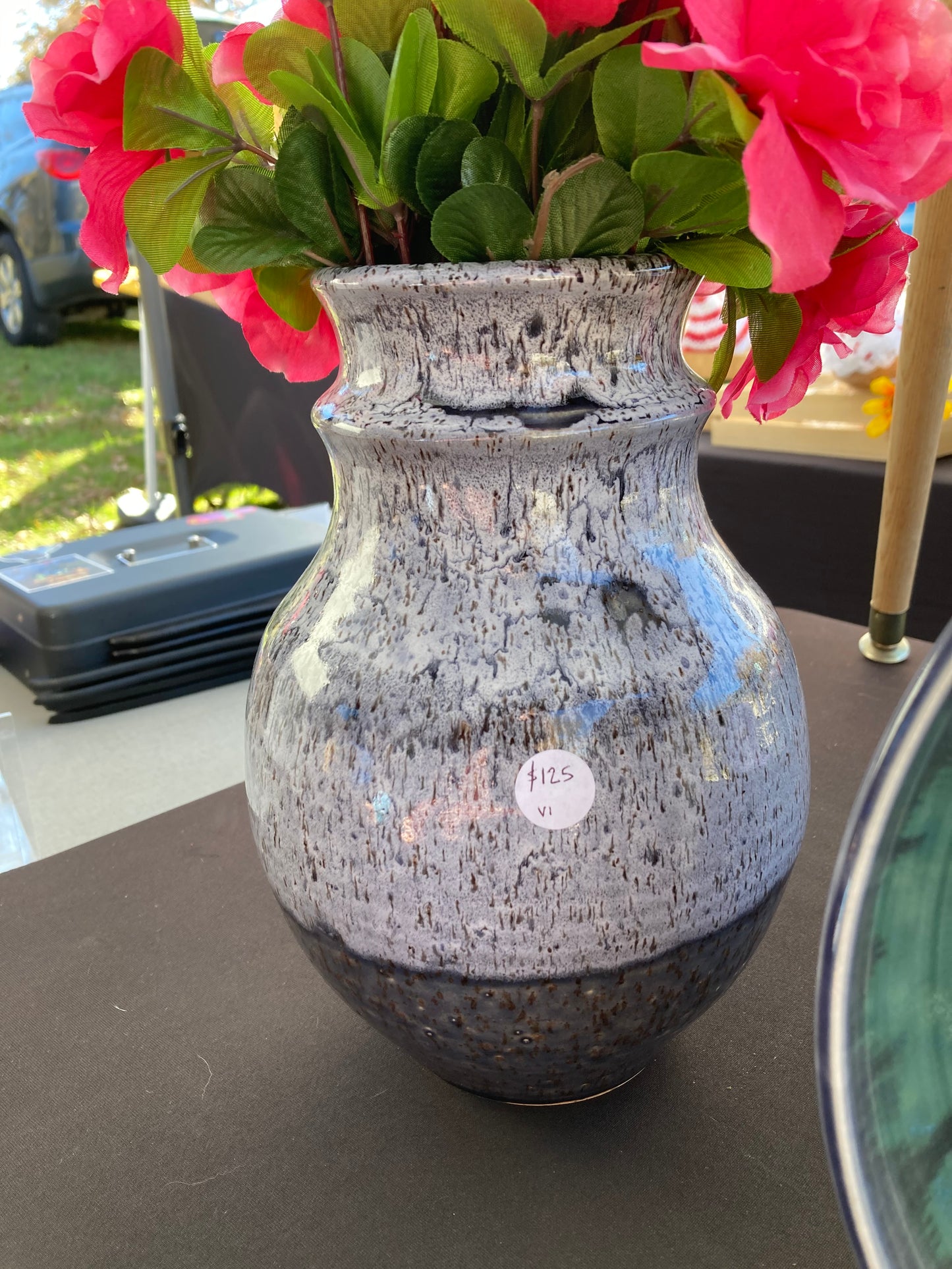 Large Gray Vase
