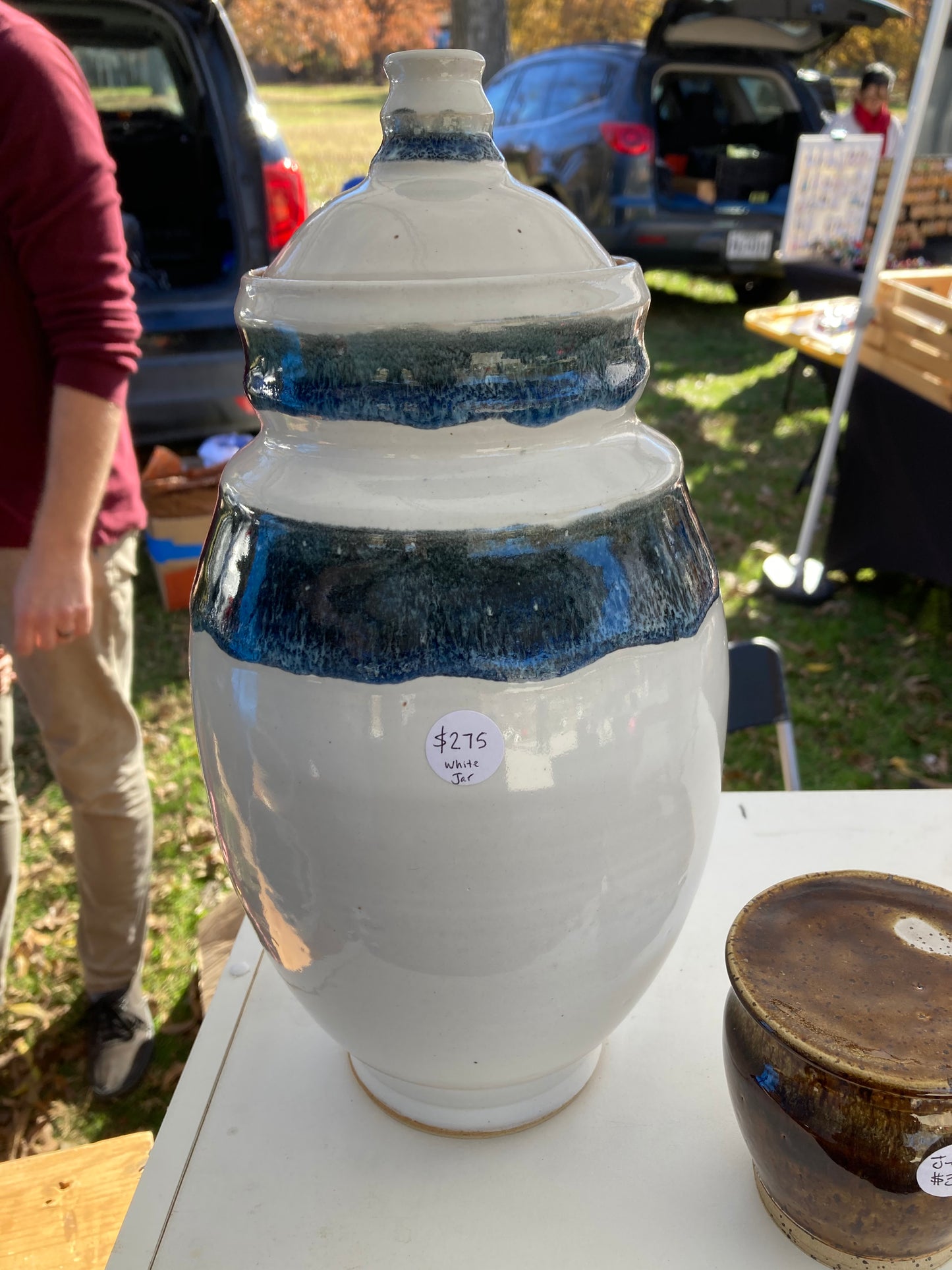 Large Lidded Jar